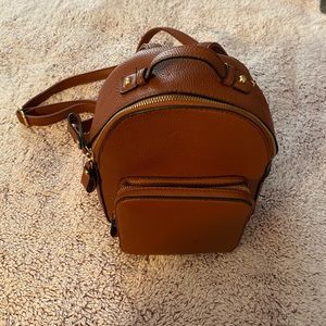 Small Brown Backpack